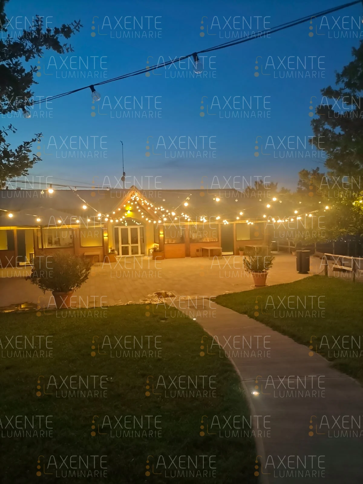 Luminarie Estive Azienda Agricola Bersana - Installazione luminarie