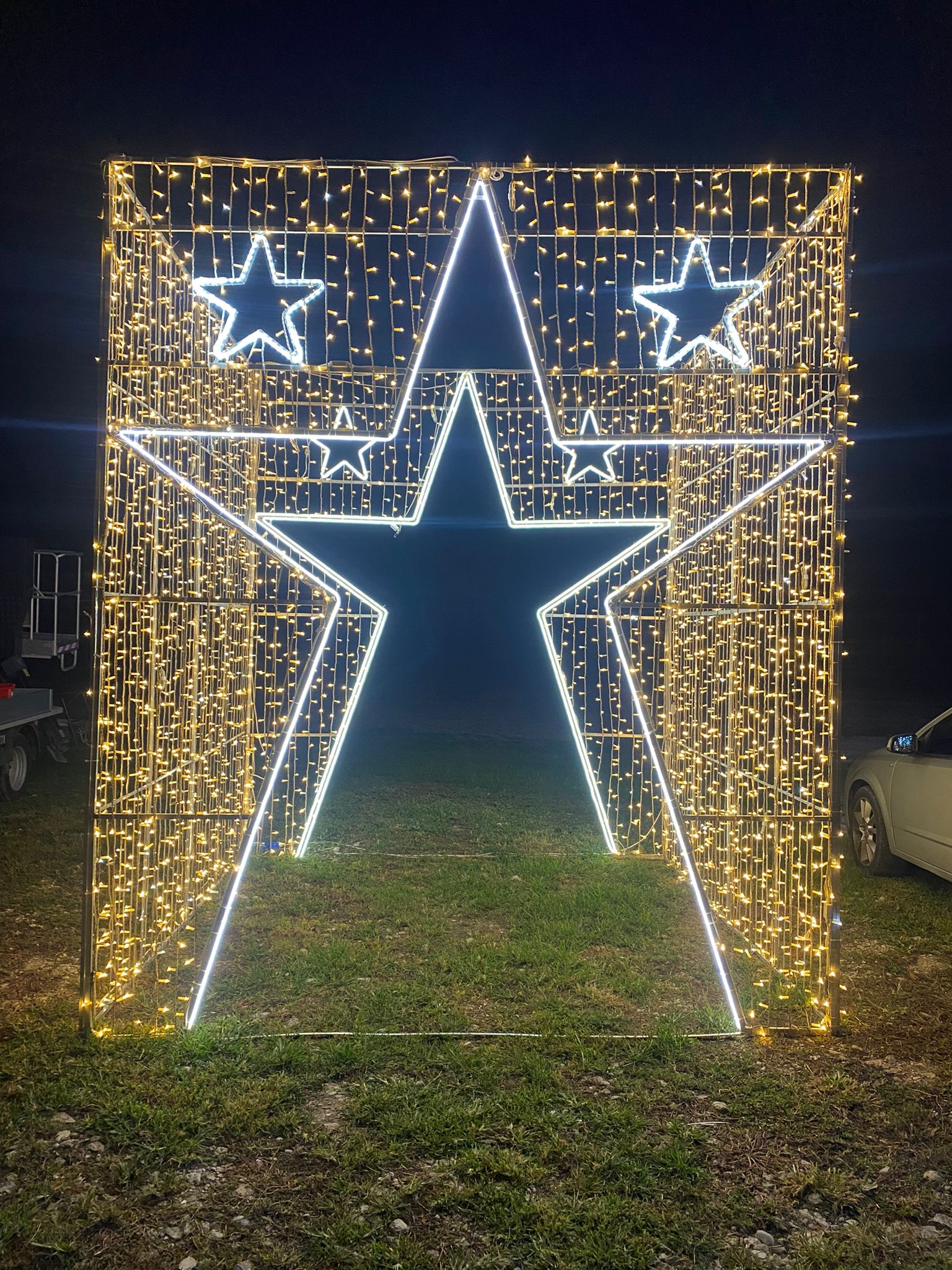 Pacco regalo ingresso con stella